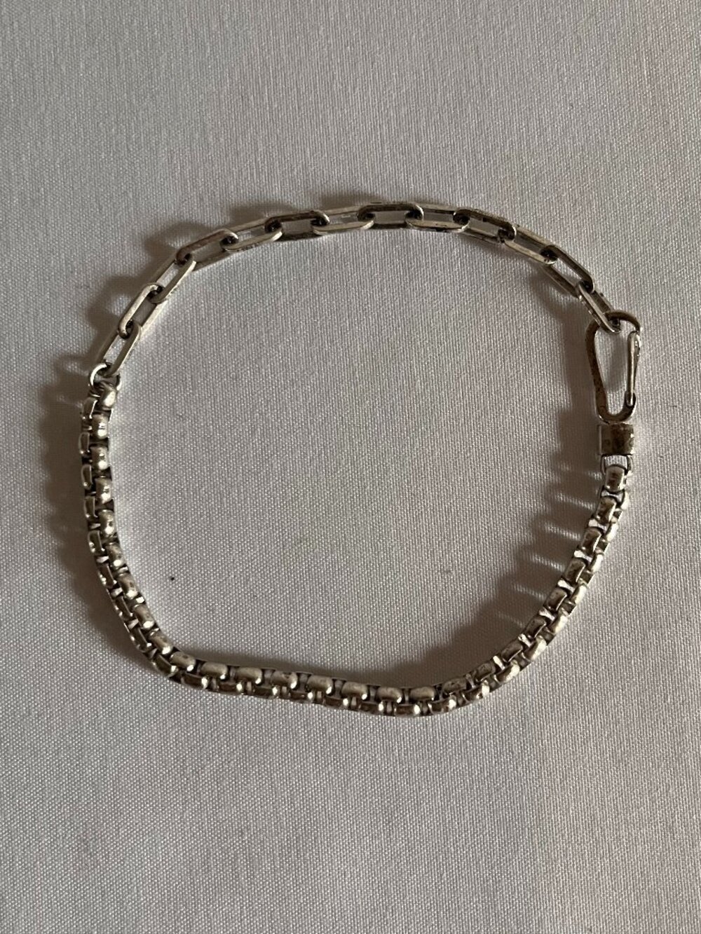 Pura Vida Carabiner Silver Clasp Bracelet